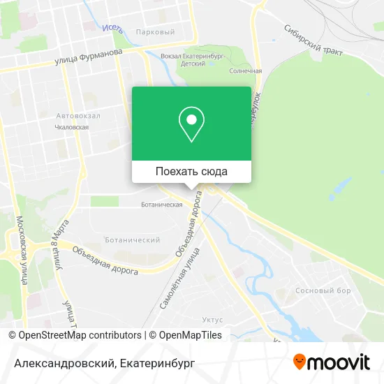 Карта Александровский