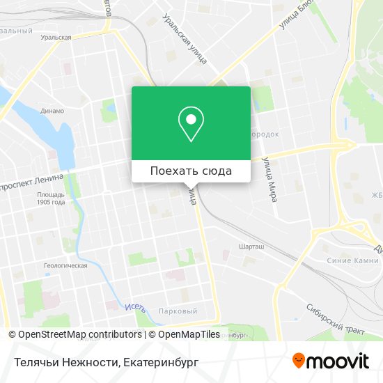 Карта Телячьи Нежности