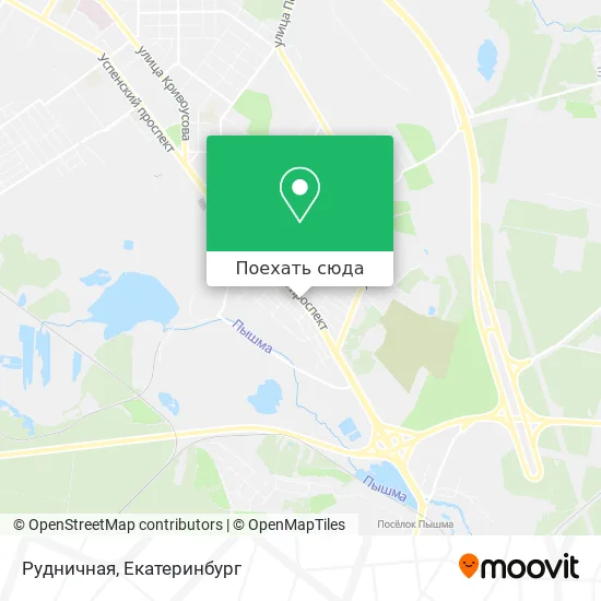 Карта Рудничная