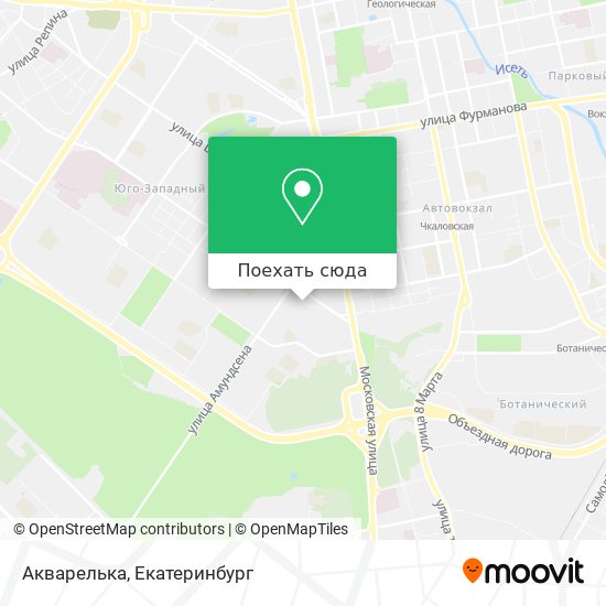 Карта Акварелька