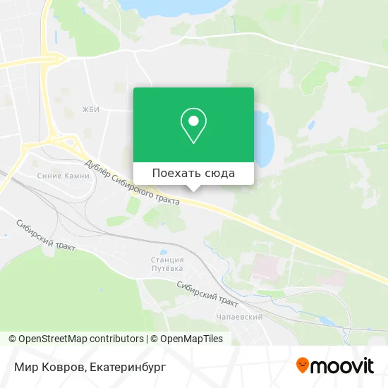Карта Мир Ковров