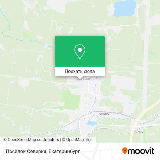 Карта Посёлок Северка