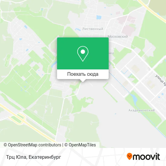 Карта Трц Юла