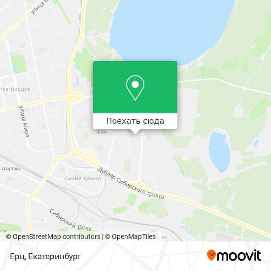 Карта Ерц
