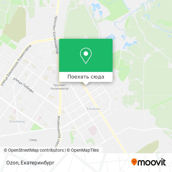 Карта Ozon