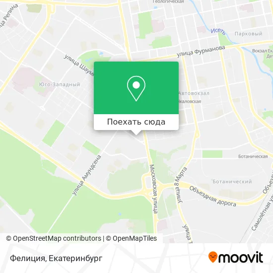 Карта Фелиция