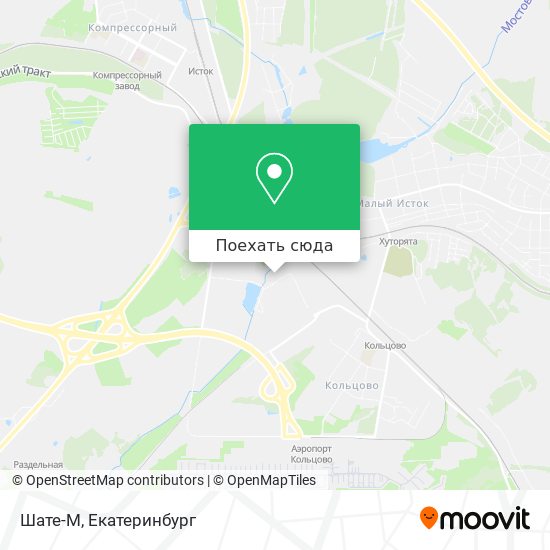 Карта Шате-М