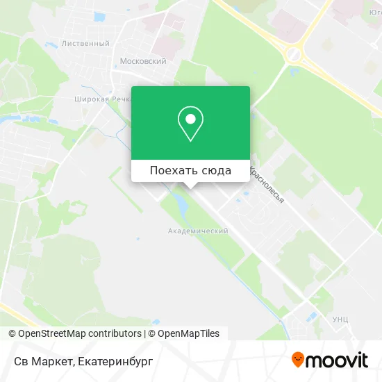 Карта Св Маркет