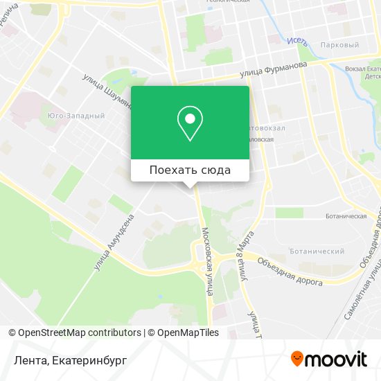 Карта Лента