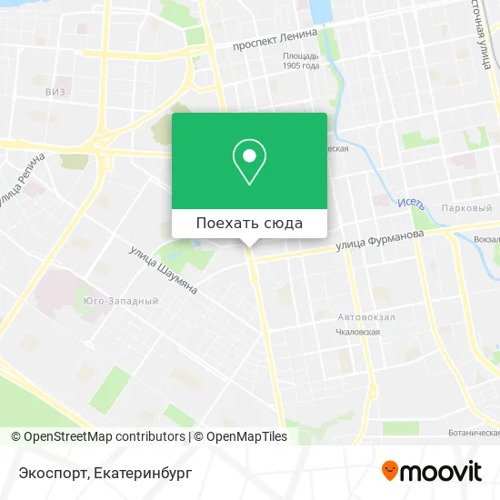Карта Экоспорт