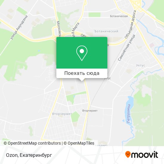 Карта Ozon
