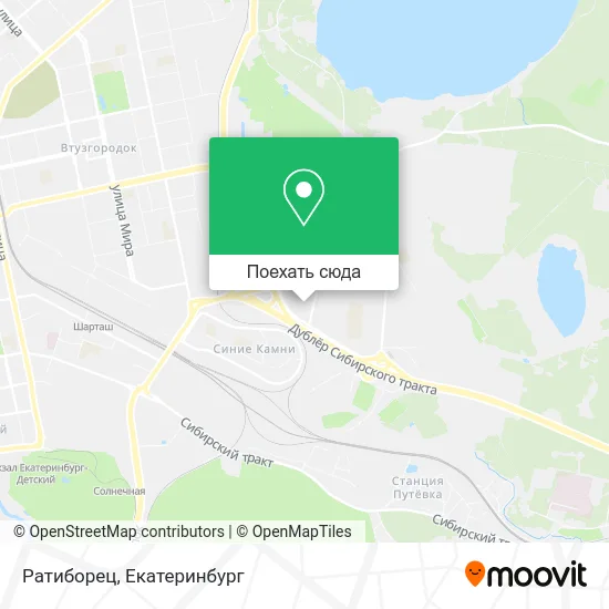 Карта Ратиборец