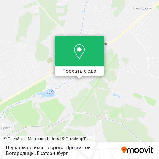 Карта Церковь во имя Покрова Пресвятой Богородицы