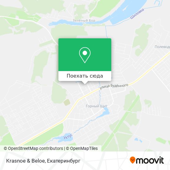 Карта Krasnoe & Beloe