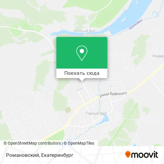 Карта Романовский