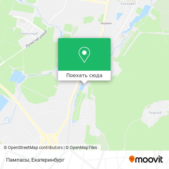 Карта Пампасы