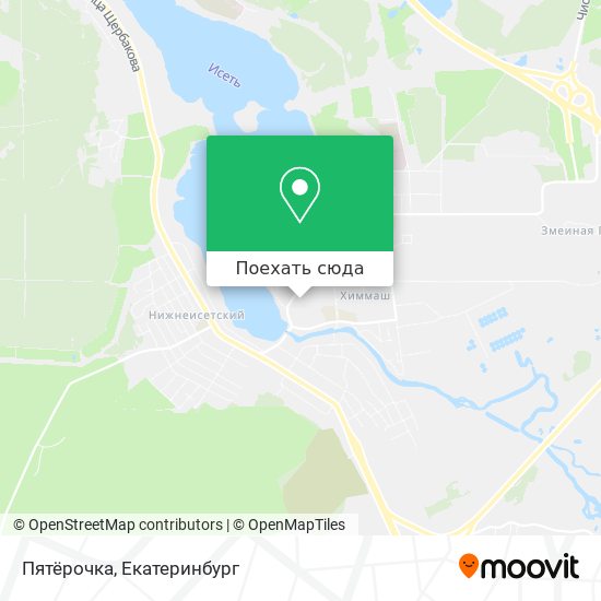 Карта Пятёрочка