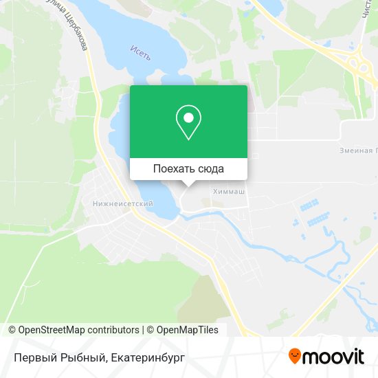 Карта Первый Рыбный