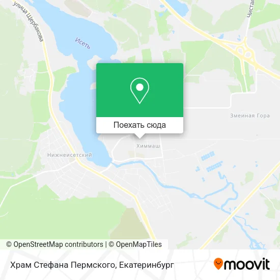 Карта Храм Стефана Пермского