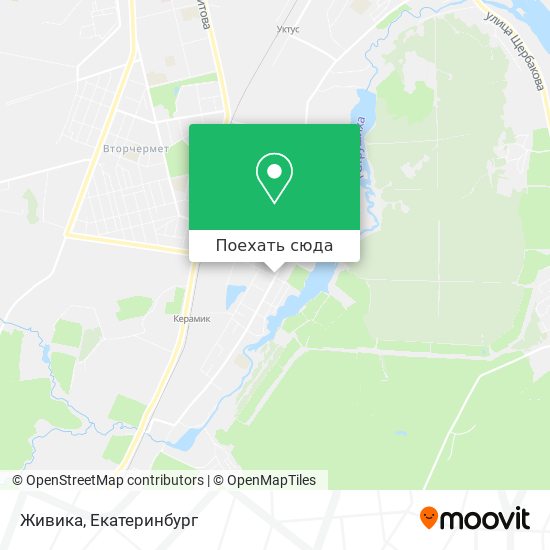 Карта Живика
