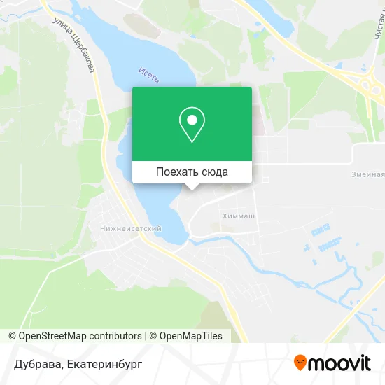 Карта Дубрава