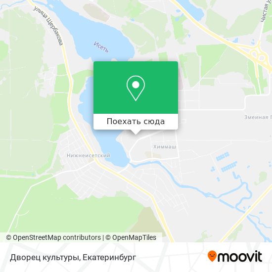 Карта Дворец культуры