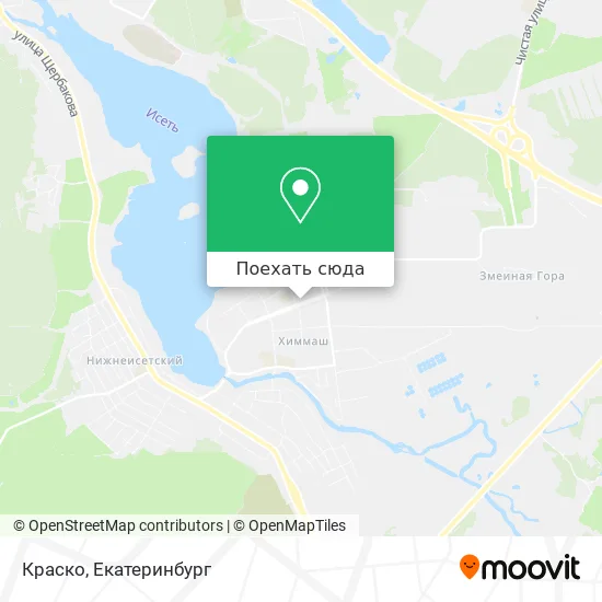 Карта Краско