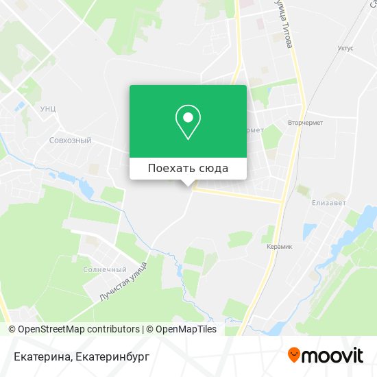 Карта Екатерина