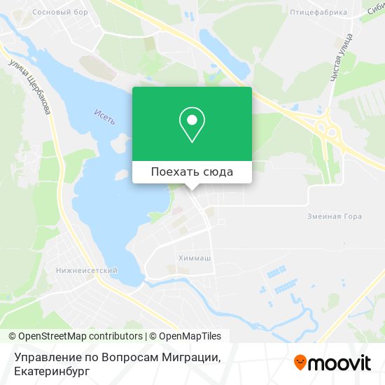 Карта Управление по Вопросам Миграции