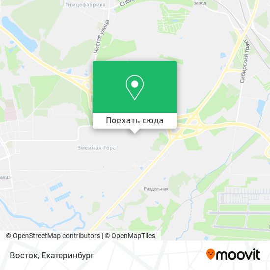 Карта Восток