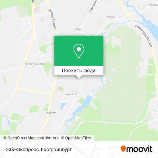 Карта Жби-Экспресс