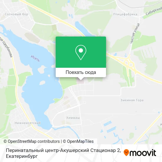 Карта Перинатальный центр-Акушерский Стационар 2