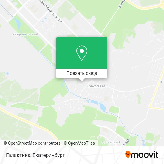 Карта Галактика