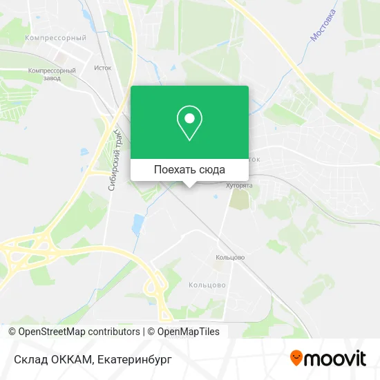 Карта Склад ОККАМ