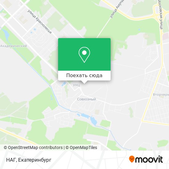 Карта НАГ