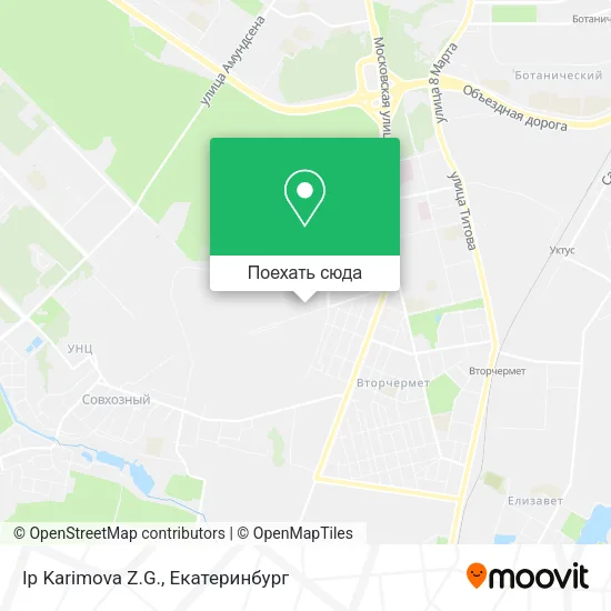 Карта Ip Karimova Z.G.
