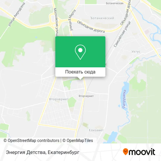 Карта Энергия Детства