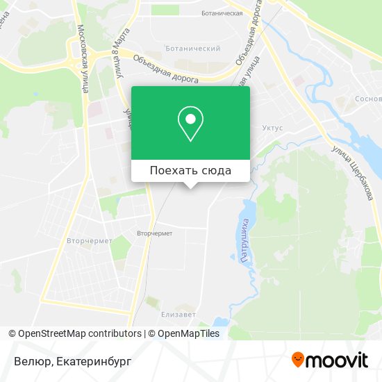 Карта Велюр