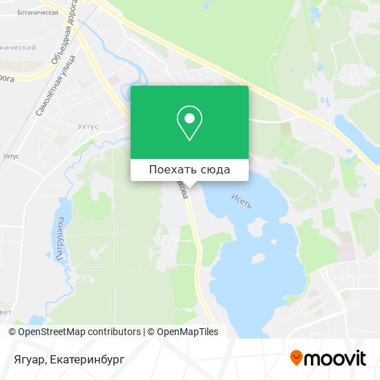 Карта Ягуар