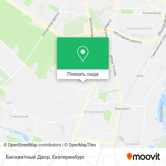 Карта Бисквитный Двор