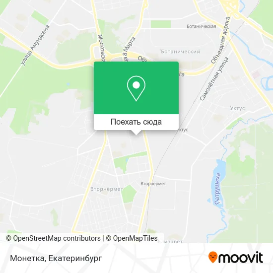 Карта Монетка