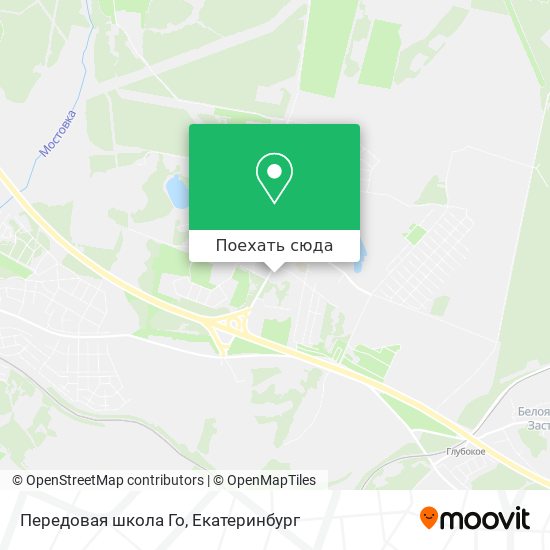 Карта Передовая школа Го