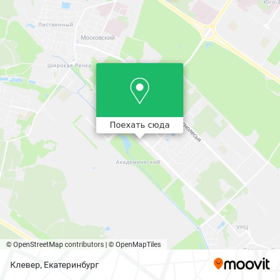 Карта Клевер