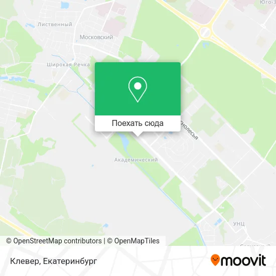 Карта Клевер
