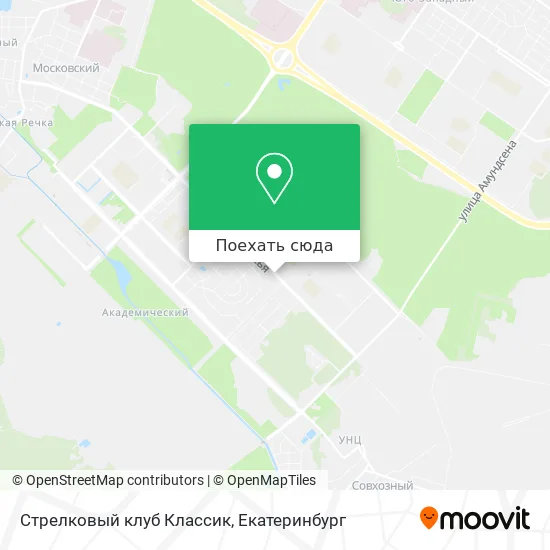 Карта Стрелковый клуб Классик