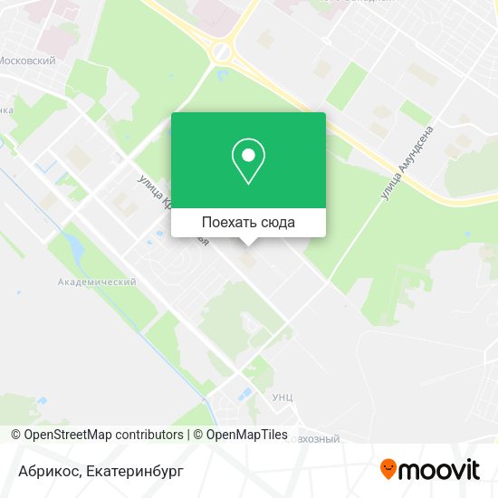 Карта Абрикос