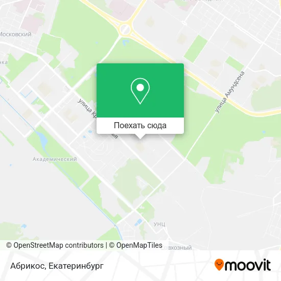 Карта Абрикос