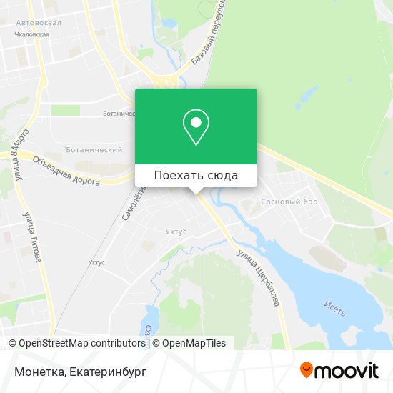 Карта Монетка