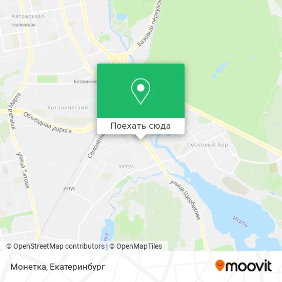 Карта Монетка