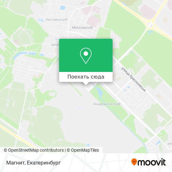Карта Магнит